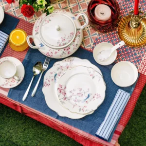 Orchid Bliss 51 Pcs Dinner Set
